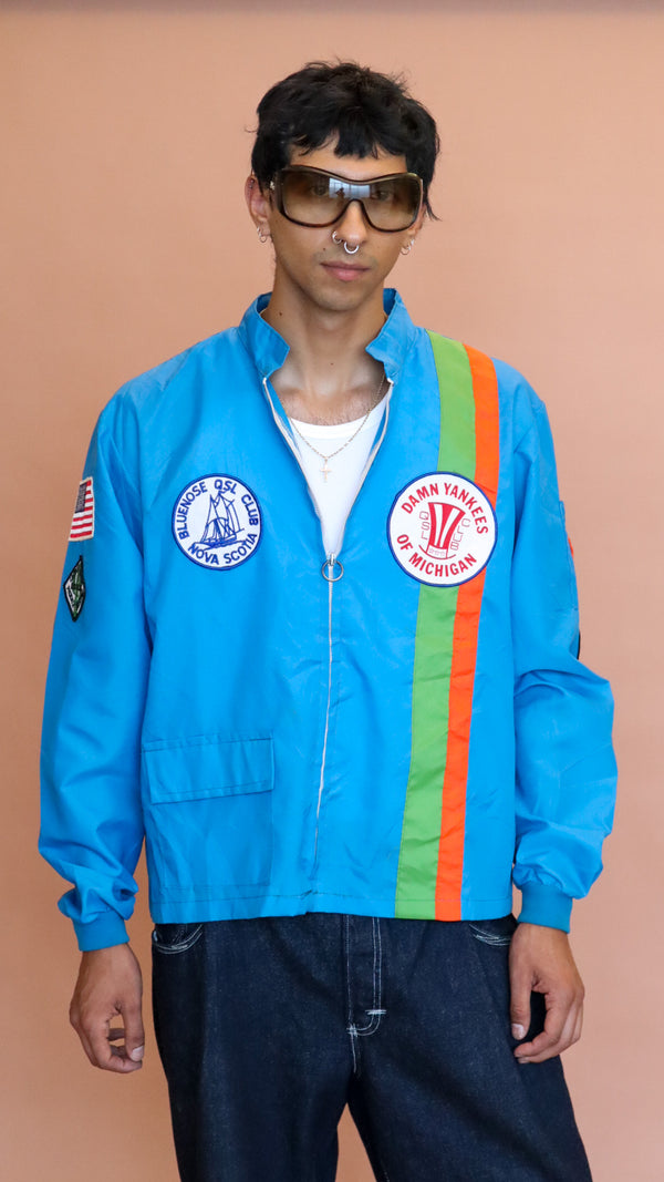 Great Lakes 80's Racer Stripe Jacket