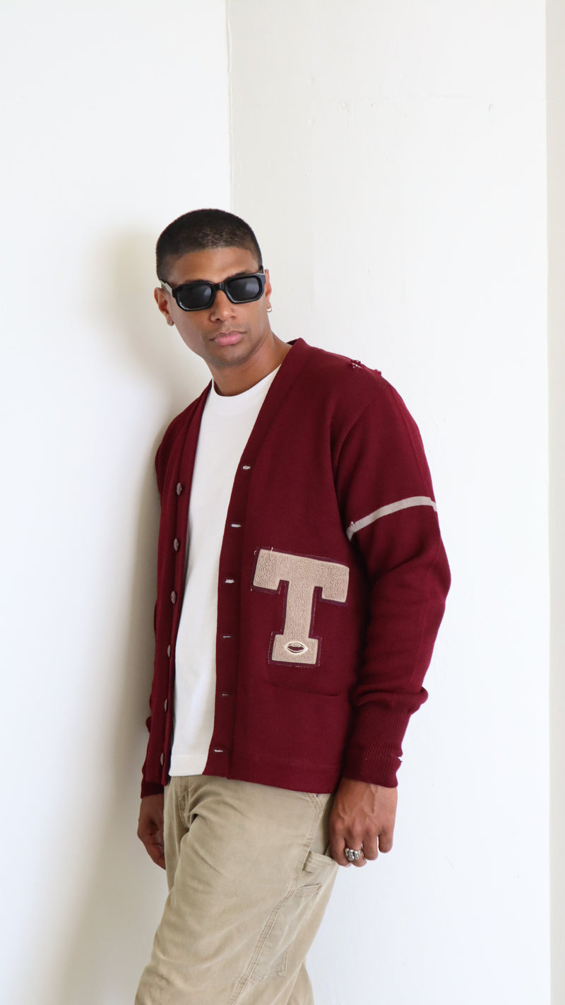 50's Varsity Letterman Cardigan