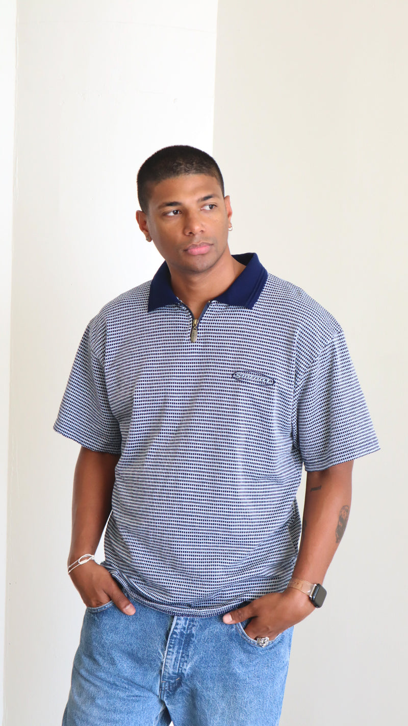 90's Sideout Zip Polo