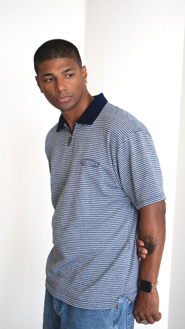 90's Sideout Zip Polo