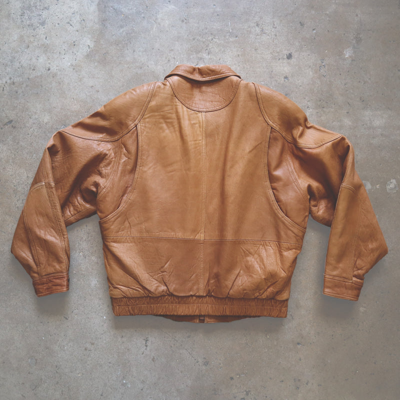 Neil Martin Leather Bomber