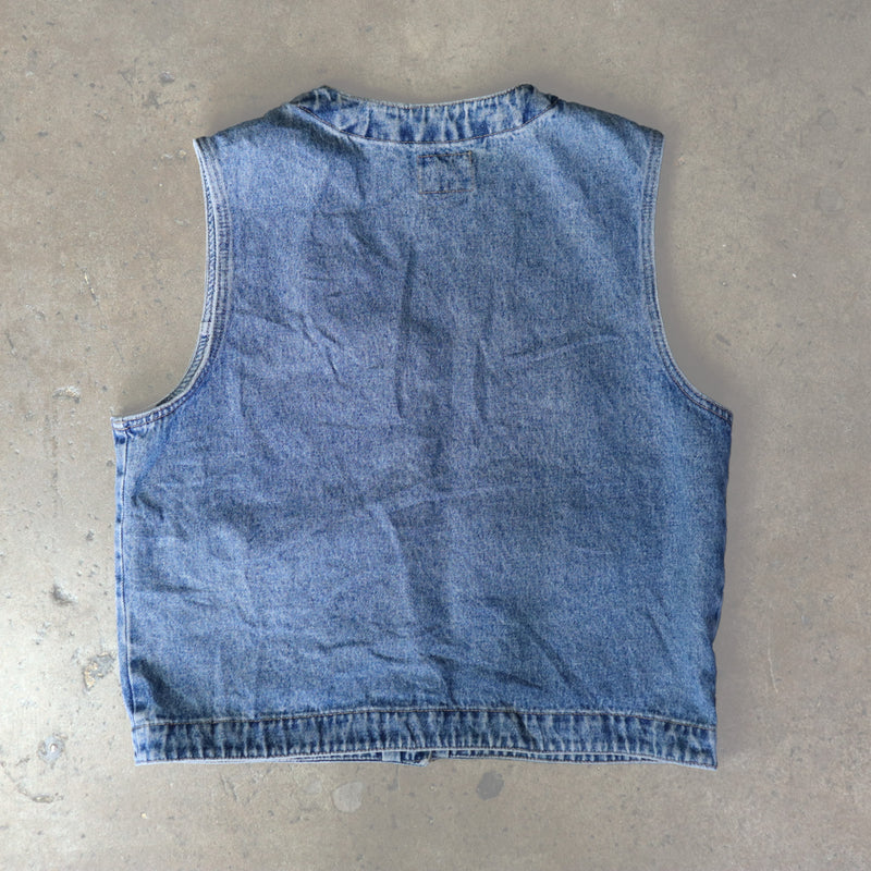 Denim Utility Vest 90's