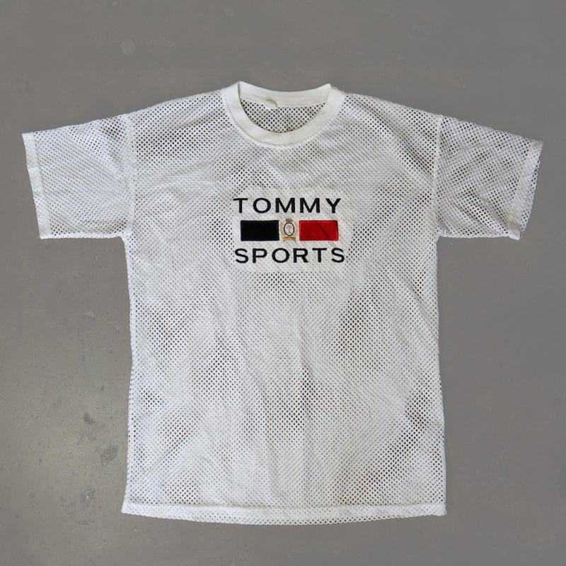 TOMMY SPORTS MESH JERSEY 90's