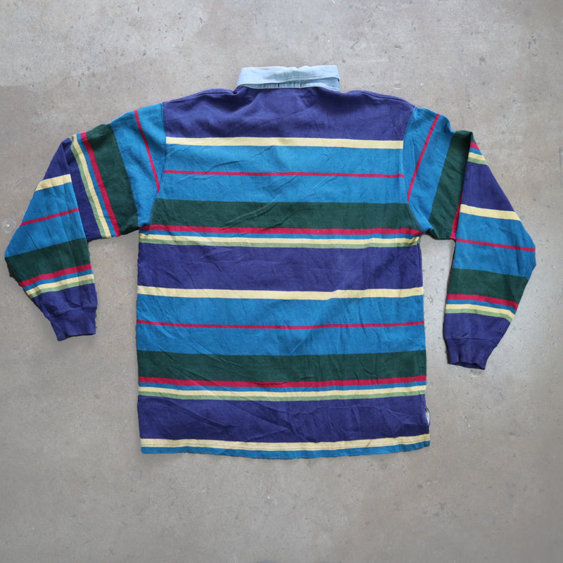 Rugby Shirt x JCrew 90's Loud Stripe