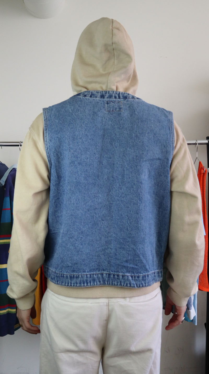 Denim Utility Vest 90's