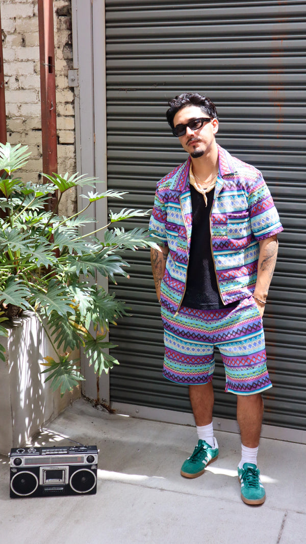 El Frutero Mayor Zip Shirt