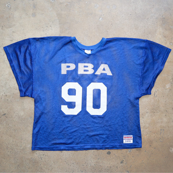 WHITE #90 MESH JERSEY