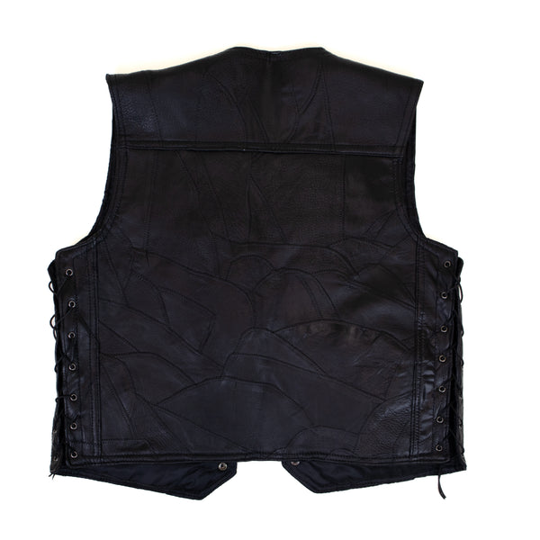 Diamond Plate Leather Vest