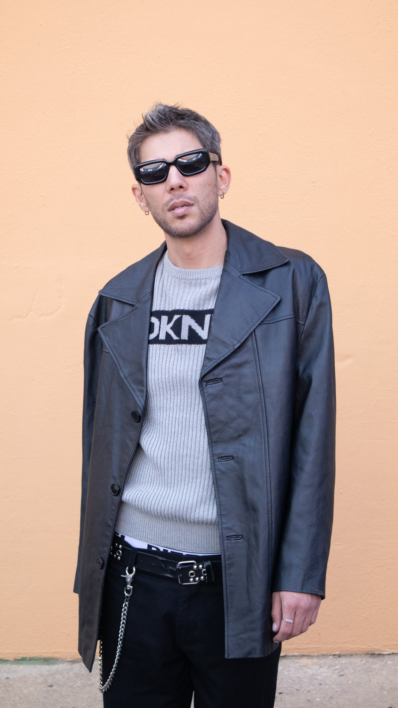 Leather Jacket By Michael Lawrence