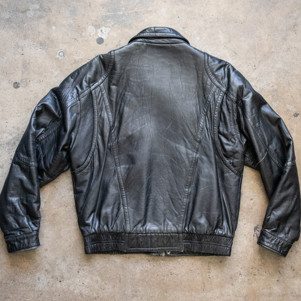 Wear Me Out Leather Bomber