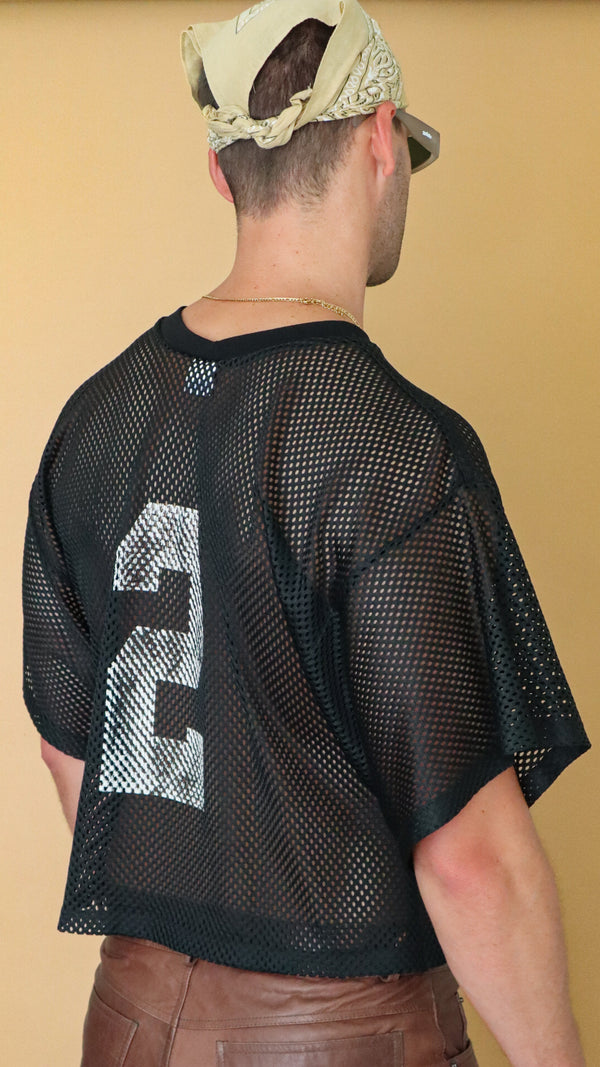 Cropped Mesh Jersey #2